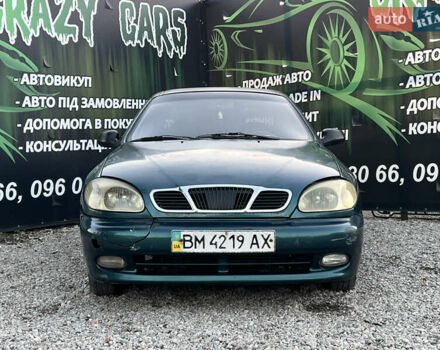 Зеленый Дэу Ланос, объемом двигателя 1.5 л и пробегом 387 тыс. км за 1400 $, фото 3 на Automoto.ua