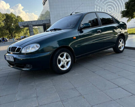 Зеленый Дэу Ланос, объемом двигателя 1.5 л и пробегом 285 тыс. км за 3000 $, фото 7 на Automoto.ua