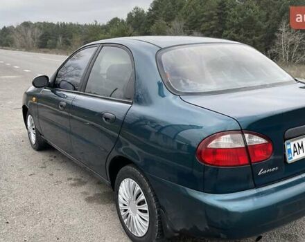 Зеленый Дэу Ланос, объемом двигателя 1.5 л и пробегом 220 тыс. км за 2800 $, фото 2 на Automoto.ua