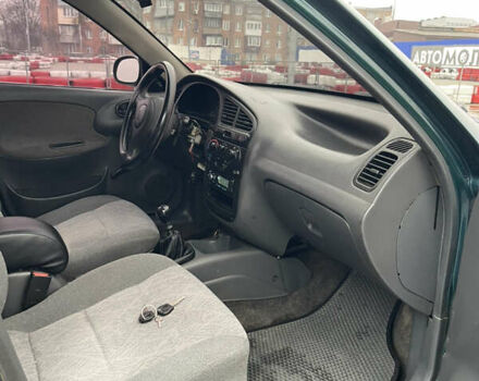 Зелений Деу Ланос, об'ємом двигуна 1.5 л та пробігом 200 тис. км за 1399 $, фото 9 на Automoto.ua