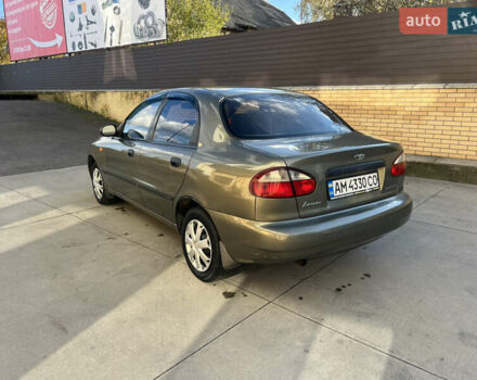 Зеленый Дэу Ланос, объемом двигателя 1.6 л и пробегом 221 тыс. км за 2500 $, фото 8 на Automoto.ua