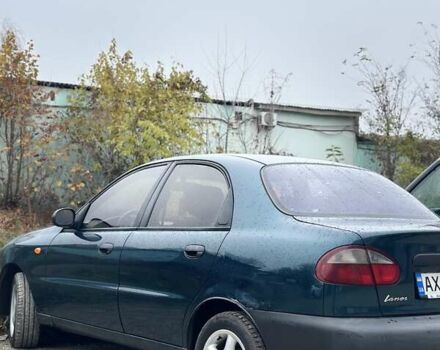 Зеленый Дэу Ланос, объемом двигателя 1.5 л и пробегом 425 тыс. км за 2400 $, фото 7 на Automoto.ua