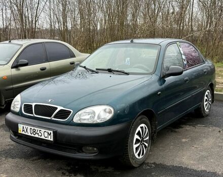 Зеленый Дэу Ланос, объемом двигателя 1.5 л и пробегом 330 тыс. км за 1550 $, фото 4 на Automoto.ua