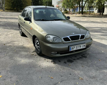 Зеленый Дэу Ланос, объемом двигателя 1.5 л и пробегом 330 тыс. км за 2150 $, фото 2 на Automoto.ua