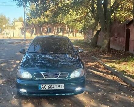 Зелений Деу Ланос, об'ємом двигуна 1.5 л та пробігом 300 тис. км за 4200 $, фото 1 на Automoto.ua