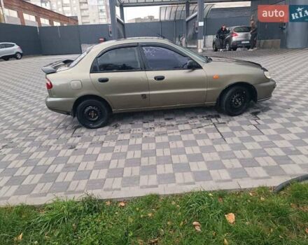 Зелений Деу Ланос, об'ємом двигуна 1.5 л та пробігом 330 тис. км за 1450 $, фото 2 на Automoto.ua