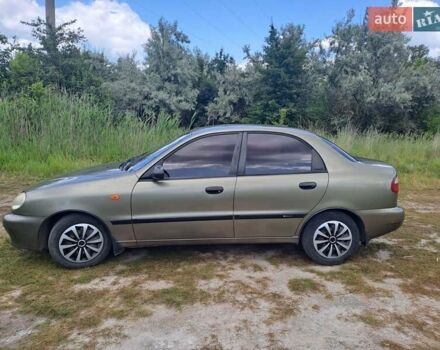 Зеленый Дэу Ланос, объемом двигателя 1.5 л и пробегом 175 тыс. км за 3200 $, фото 11 на Automoto.ua