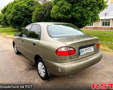 Зеленый Дэу Ланос, объемом двигателя 1.5 л и пробегом 197 тыс. км за 1950 $, фото 1 на Automoto.ua