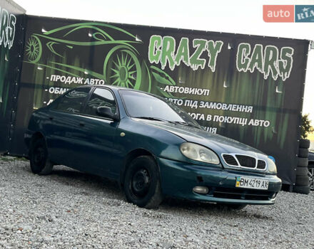 Зеленый Дэу Ланос, объемом двигателя 1.5 л и пробегом 387 тыс. км за 1400 $, фото 4 на Automoto.ua