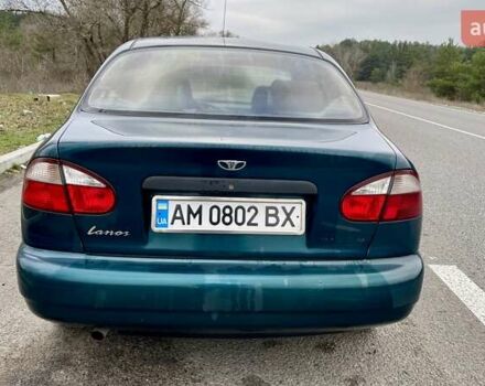 Зеленый Дэу Ланос, объемом двигателя 1.5 л и пробегом 220 тыс. км за 2800 $, фото 6 на Automoto.ua