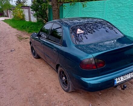 Дэу Ланос 2004 в Харькове на Automoto.ua Зеленый Дэу Ланос, объемом двигателя 1.5 л и пробегом 350 тыс. км за 2550 $, фото 2 на Automoto.ua