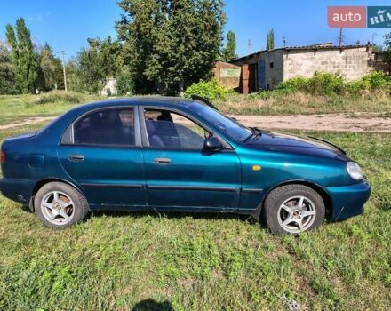 Зелений Деу Ланос, об'ємом двигуна 1.5 л та пробігом 200 тис. км за 1700 $, фото 8 на Automoto.ua