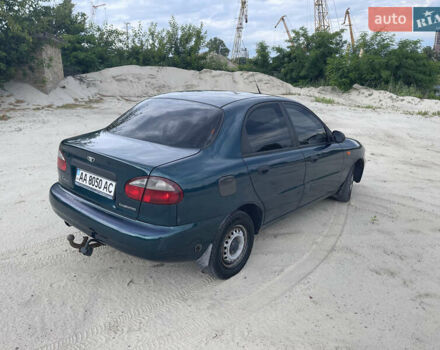 Зелений Деу Ланос, об'ємом двигуна 1.5 л та пробігом 354 тис. км за 1999 $, фото 4 на Automoto.ua
