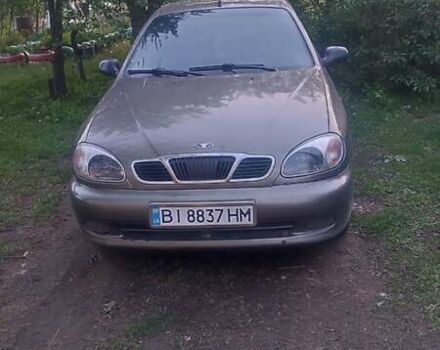 Зеленый Дэу Ланос, объемом двигателя 1.5 л и пробегом 283 тыс. км за 1950 $, фото 1 на Automoto.ua