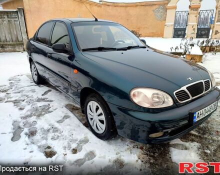 Зелений Деу Ланос, об'ємом двигуна 1.5 л та пробігом 200 тис. км за 2950 $, фото 1 на Automoto.ua