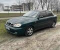 Зеленый Дэу Ланос, объемом двигателя 1.6 л и пробегом 200 тыс. км за 850 $, фото 1 на Automoto.ua