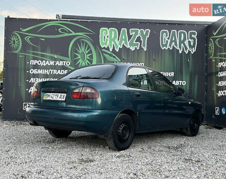 Зеленый Дэу Ланос, объемом двигателя 1.5 л и пробегом 387 тыс. км за 1400 $, фото 5 на Automoto.ua