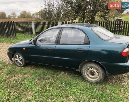 Зеленый Дэу Ланос, объемом двигателя 1.5 л и пробегом 208 тыс. км за 1900 $, фото 4 на Automoto.ua