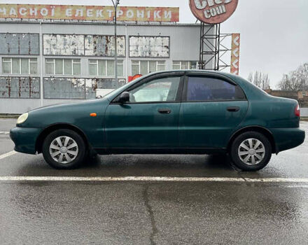 Зелений Деу Ланос, об'ємом двигуна 1.5 л та пробігом 256 тис. км за 1950 $, фото 1 на Automoto.ua