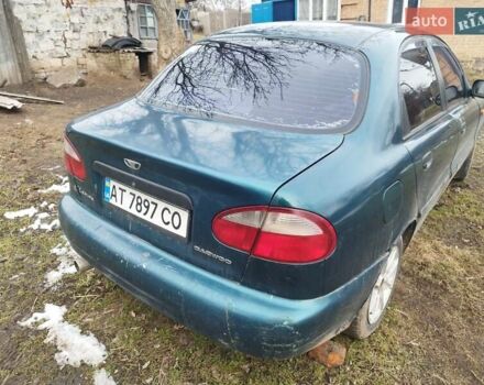 Зелений Деу Ланос, об'ємом двигуна 1.5 л та пробігом 100 тис. км за 2000 $, фото 1 на Automoto.ua