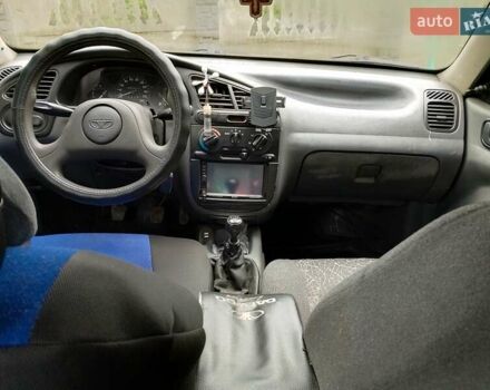 Зеленый Дэу Ланос, объемом двигателя 1.5 л и пробегом 240 тыс. км за 2300 $, фото 4 на Automoto.ua