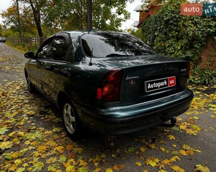 Зеленый Дэу Ланос, объемом двигателя 1.6 л и пробегом 191 тыс. км за 2690 $, фото 7 на Automoto.ua