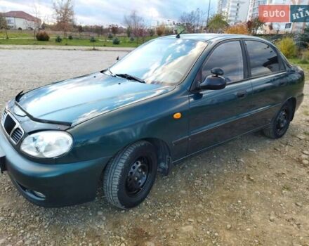 Дэу Ланос 2005 в Ивано-Франковске на Automoto.ua Зеленый Дэу Ланос, объемом двигателя 1.5 л и пробегом 158 тыс. км за 2100 $, фото 1 на Automoto.ua