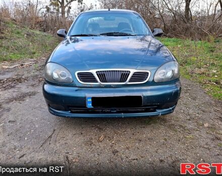 Зеленый Дэу Ланос, объемом двигателя 1.5 л и пробегом 180 тыс. км за 1150 $, фото 4 на Automoto.ua