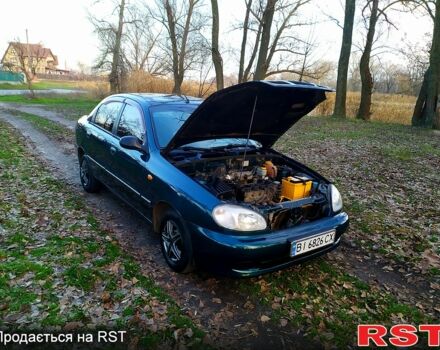 Зеленый Дэу Ланос, объемом двигателя 1.5 л и пробегом 203 тыс. км за 2500 $, фото 10 на Automoto.ua