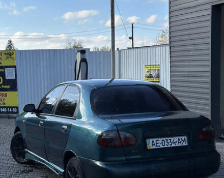 Зеленый Дэу Ланос, объемом двигателя 1.3 л и пробегом 385 тыс. км за 1250 $, фото 5 на Automoto.ua