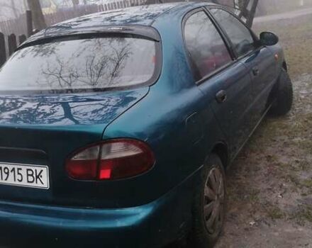 Зеленый Дэу Ланос, объемом двигателя 1.5 л и пробегом 200 тыс. км за 2550 $, фото 2 на Automoto.ua