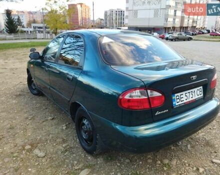 Дэу Ланос 2005 в Ивано-Франковске на Automoto.ua Зеленый Дэу Ланос, объемом двигателя 1.5 л и пробегом 158 тыс. км за 2100 $, фото 7 на Automoto.ua