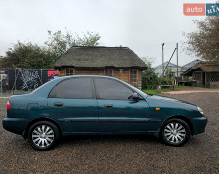 Зеленый Дэу Ланос, объемом двигателя 1.5 л и пробегом 125 тыс. км за 2700 $, фото 5 на Automoto.ua