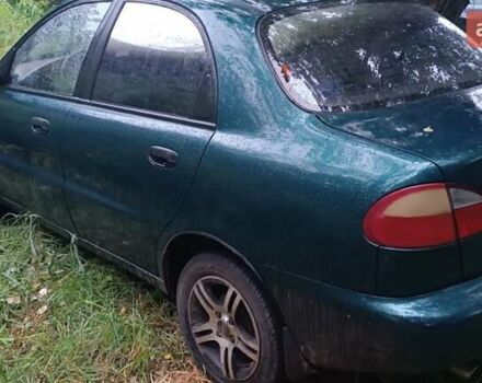 Зеленый Дэу Ланос, объемом двигателя 1.5 л и пробегом 130 тыс. км за 2300 $, фото 2 на Automoto.ua