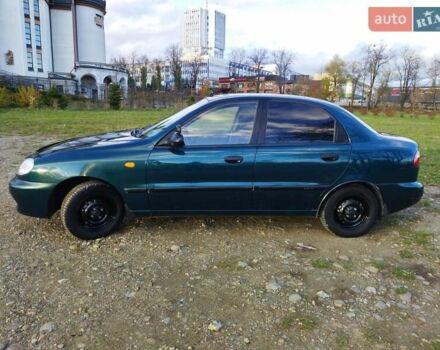 Дэу Ланос 2005 в Ивано-Франковске на Automoto.ua Зеленый Дэу Ланос, объемом двигателя 1.5 л и пробегом 158 тыс. км за 2100 $, фото 2 на Automoto.ua