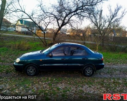 Зеленый Дэу Ланос, объемом двигателя 1.5 л и пробегом 203 тыс. км за 2500 $, фото 1 на Automoto.ua