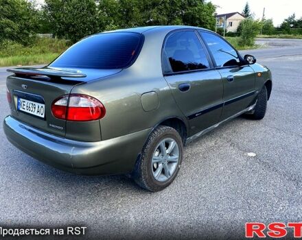 Дэу Ланос 2005 в Новомосковске на Automoto.ua Зеленый Дэу Ланос, объемом двигателя 1.5 л и пробегом 116 тыс. км за 2999 $, фото 3 на Automoto.ua