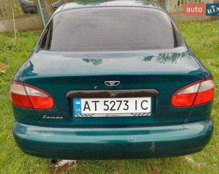 Зеленый Дэу Ланос, объемом двигателя 1.5 л и пробегом 240 тыс. км за 2300 $, фото 1 на Automoto.ua