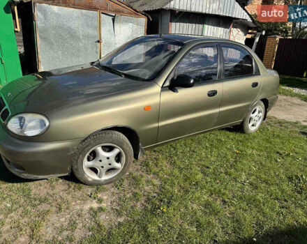 Зеленый Дэу Ланос, объемом двигателя 1.5 л и пробегом 154 тыс. км за 2550 $, фото 1 на Automoto.ua