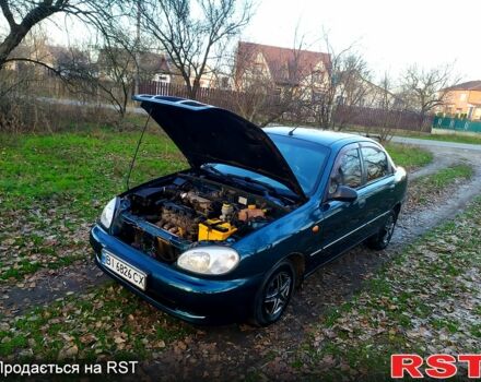 Зеленый Дэу Ланос, объемом двигателя 1.5 л и пробегом 203 тыс. км за 2500 $, фото 9 на Automoto.ua