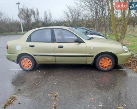 Зеленый Дэу Ланос, объемом двигателя 1.5 л и пробегом 224 тыс. км за 2300 $, фото 9 на Automoto.ua
