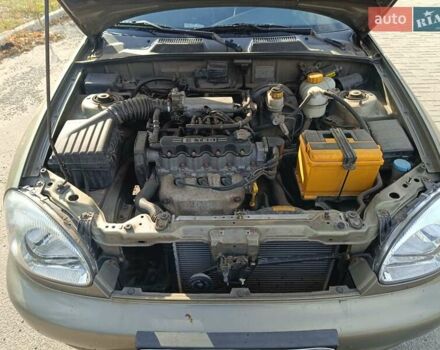 Зелений Деу Ланос, об'ємом двигуна 1.5 л та пробігом 368 тис. км за 3000 $, фото 5 на Automoto.ua