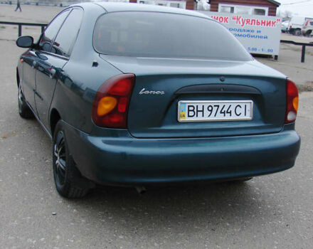 Зеленый Дэу Ланос, объемом двигателя 1.5 л и пробегом 113 тыс. км за 2800 $, фото 5 на Automoto.ua