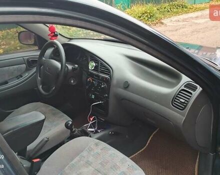 Зеленый Дэу Ланос, объемом двигателя 1.5 л и пробегом 223 тыс. км за 2200 $, фото 3 на Automoto.ua