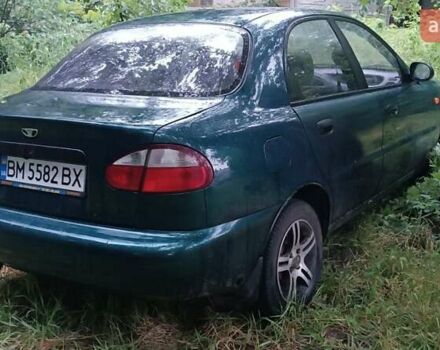 Зеленый Дэу Ланос, объемом двигателя 1.5 л и пробегом 130 тыс. км за 2300 $, фото 1 на Automoto.ua