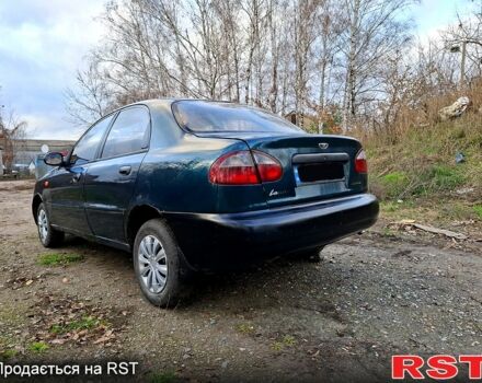 Зеленый Дэу Ланос, объемом двигателя 1.5 л и пробегом 180 тыс. км за 1150 $, фото 1 на Automoto.ua