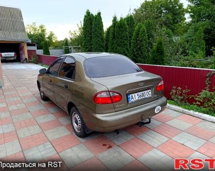 Зеленый Дэу Ланос, объемом двигателя 1.5 л и пробегом 351 тыс. км за 2350 $, фото 2 на Automoto.ua