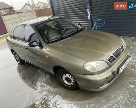 Зеленый Дэу Ланос, объемом двигателя 1.6 л и пробегом 202 тыс. км за 1500 $, фото 1 на Automoto.ua