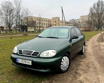 Зеленый Дэу Ланос, объемом двигателя 1.5 л и пробегом 240 тыс. км за 2850 $, фото 1 на Automoto.ua