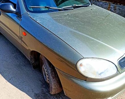 Зеленый Дэу Ланос, объемом двигателя 1.5 л и пробегом 250 тыс. км за 2200 $, фото 2 на Automoto.ua